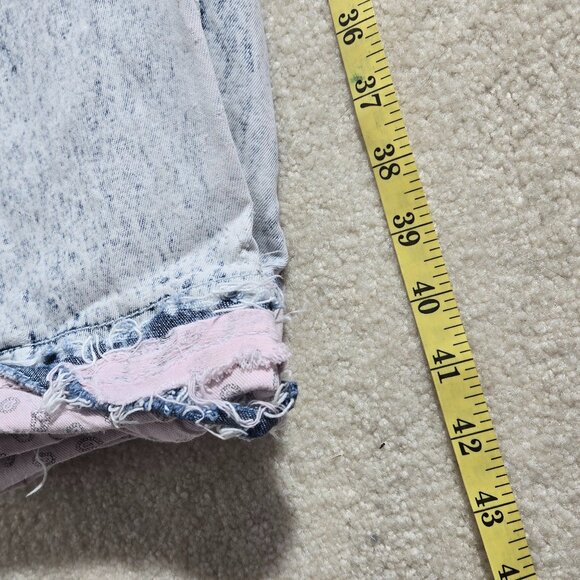 Rio By Stephen Mardon Vintage Paper Bag Waist 80s Acid Washed Jeans Size 5 - Picture 11 of 12